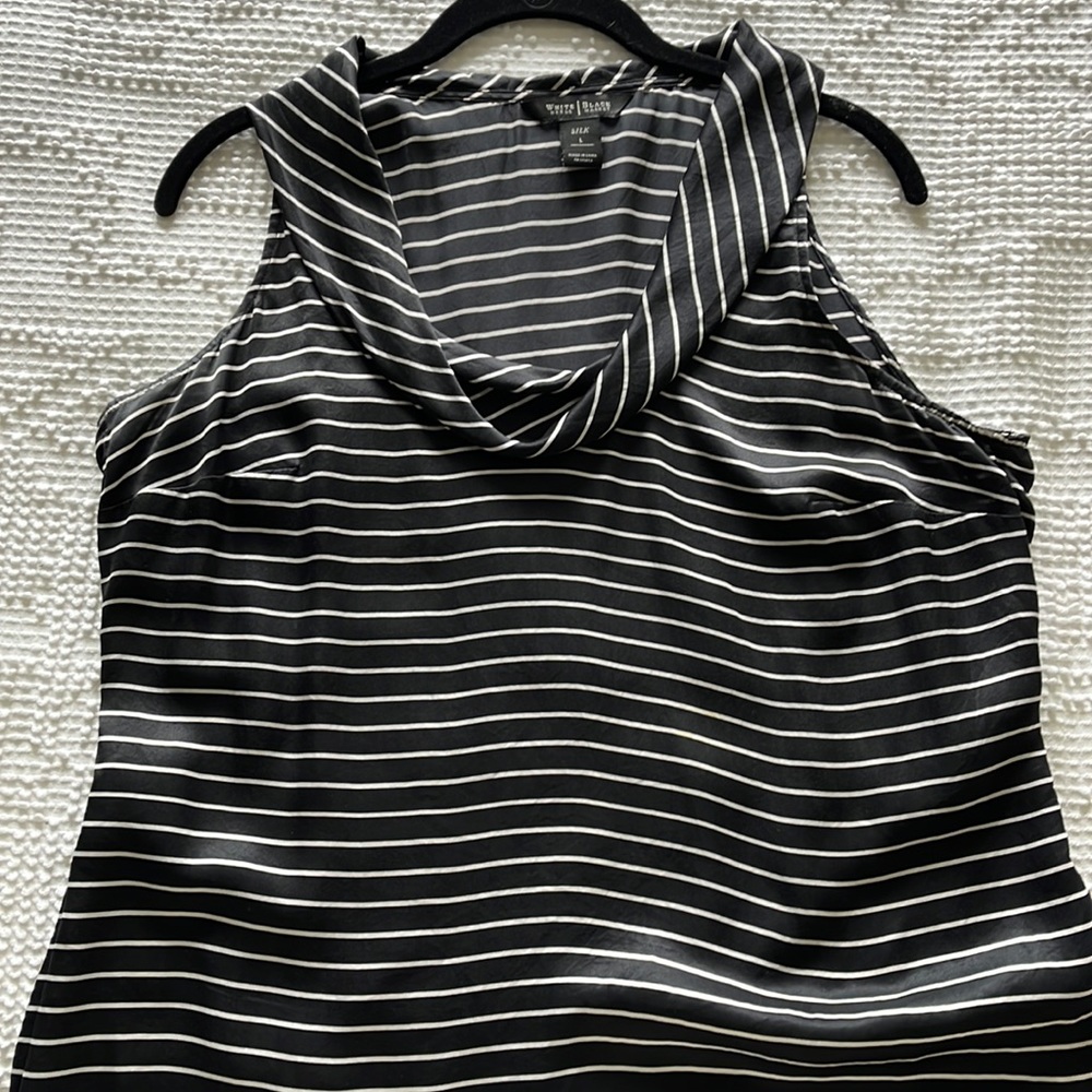 Woman’s silk top.